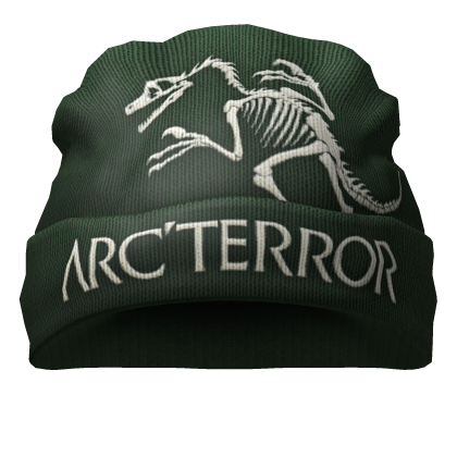 🌲Green Y2K Gorpcore Hiking Arc'terror Beanie🌲