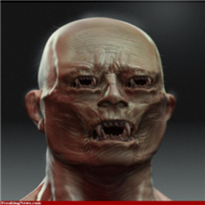 Scary Teeth Eyes Roblox decal
