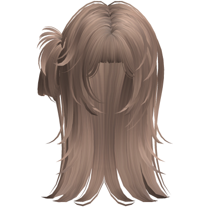 messy y2k spiky scene hair -milktea Roblox item