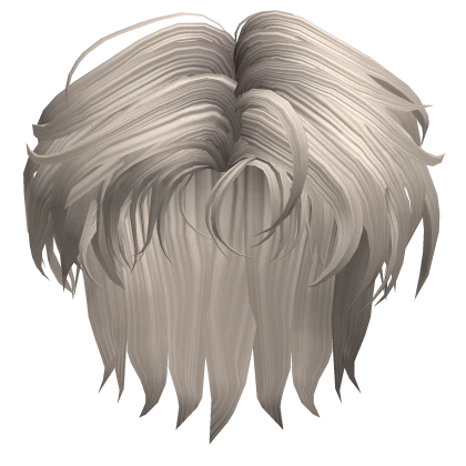 Roblox hair preview for Stylish Medium Length Hair in Ash