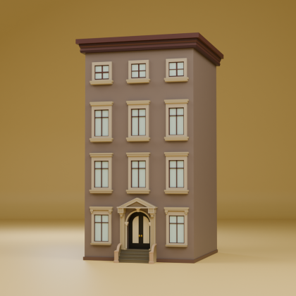 Stylized Apartment Building preview 2