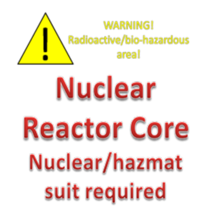 Nuclear Access Sign Roblox decal