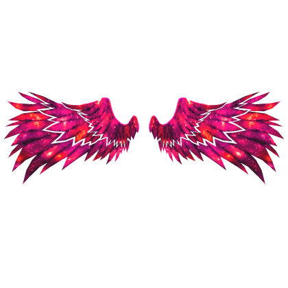 Cartoony Pink Galaxy Angel Wings🌌 Roblox item
