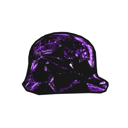 [ANIMATED] Purple Glitch Shaggy Hair