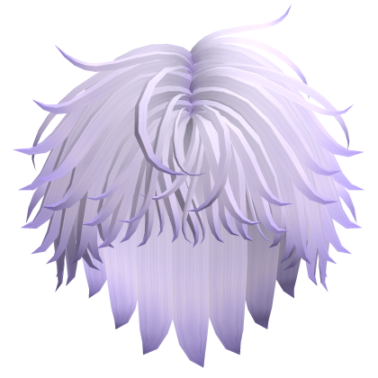 messy y2k emo anime gojo male hair thumbnail