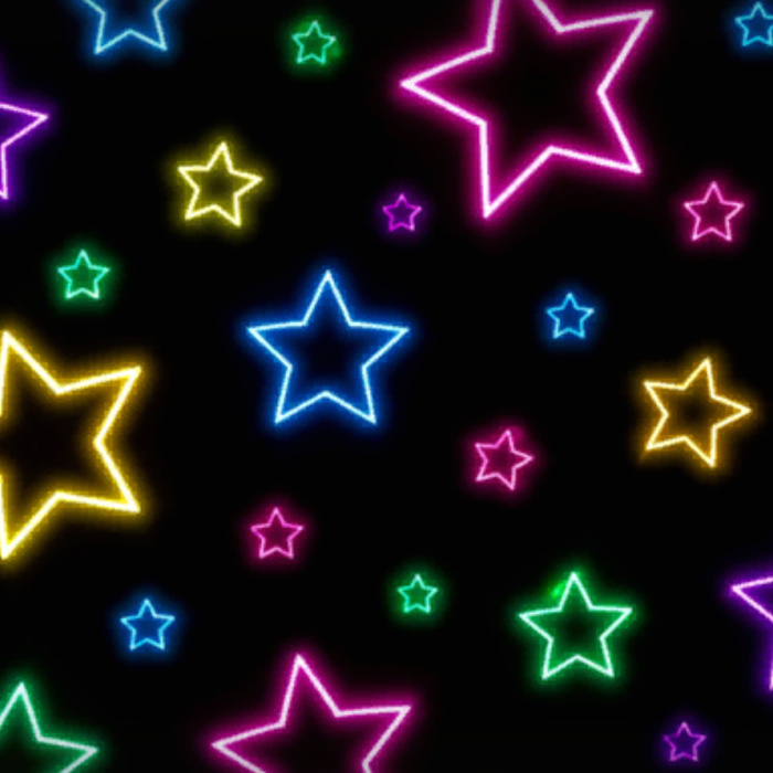 y2k arcade rainbow stars background wallpaper