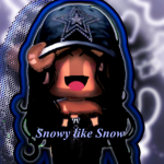 Snowy likes snow