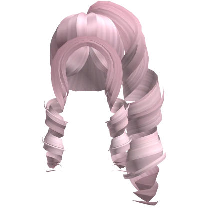 Kawaii Igari Swirly Long Side Ponytail (LightPink) | Roblox