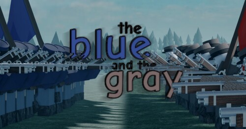 the blue and the gray
