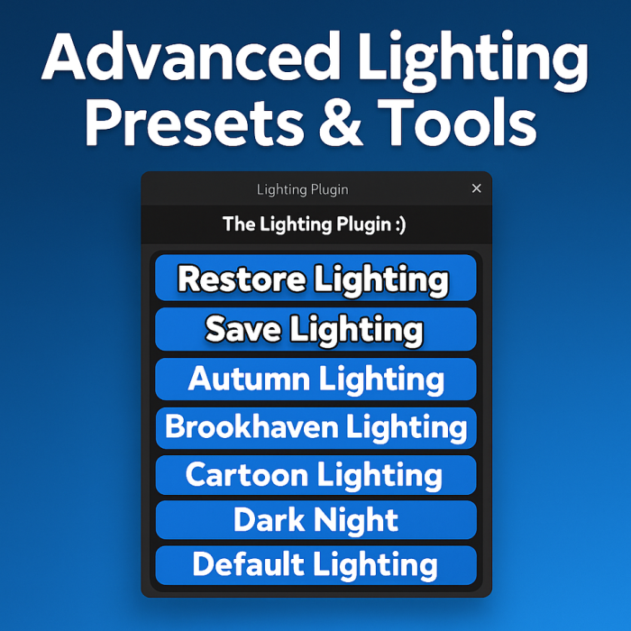 Advanced Lighting Presets & Tools preview 1