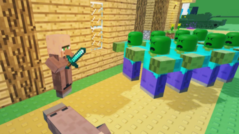 Village vs Zombies screenshot 1