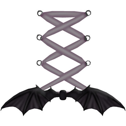 cutesy lace halloween kawaii bat hairclip Roblox item