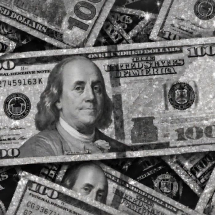 Money Background Black Cash Dollar Bills