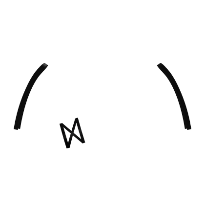 ♡ ꒰ kawaii black hair pin and ribbons ꒱ Roblox item