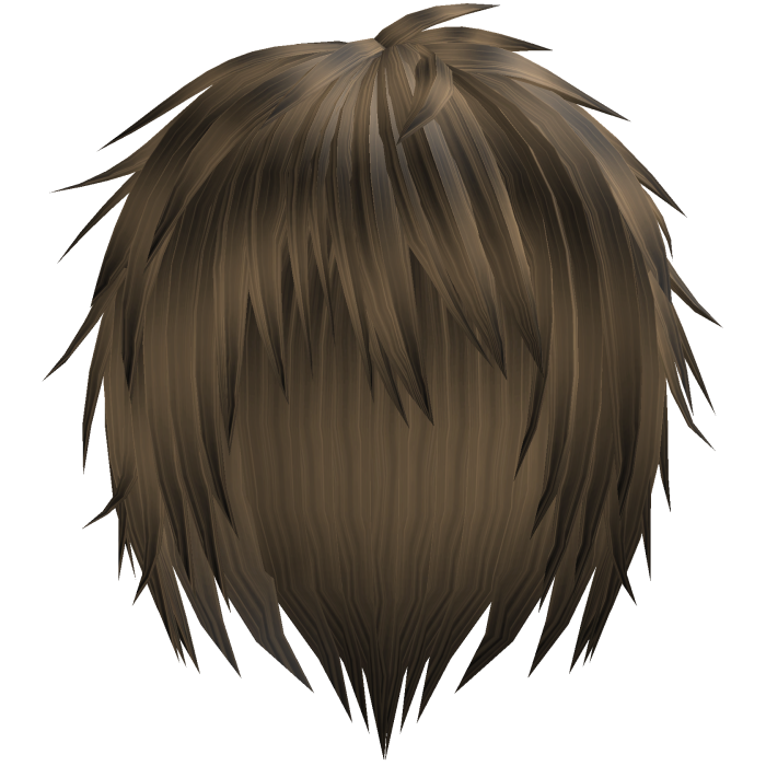 dark blonde kuro messy japanese anime boy hair