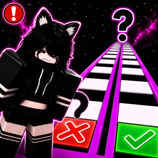Neko Glass Bridge! Roblox game