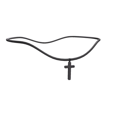 Silver Cross Chain