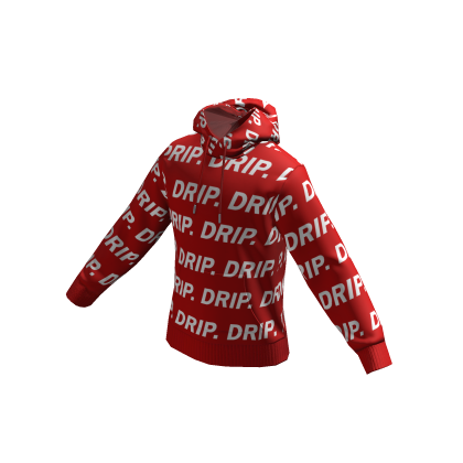 Red Drip Hoodie