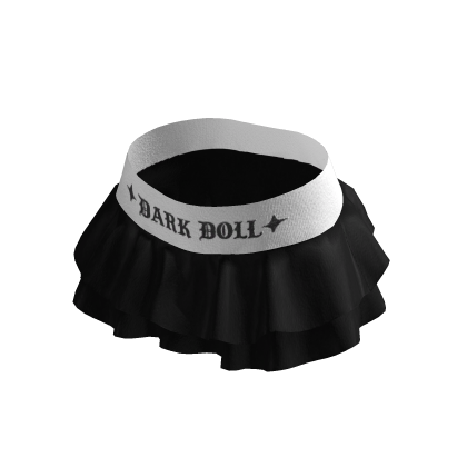 🖤🤍 Black White Ruffle Skirt