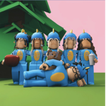 ~blue dino squad~