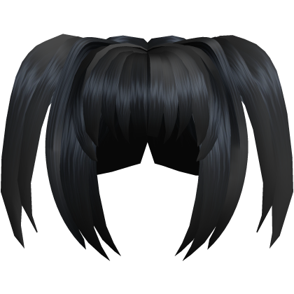 ˚꒰ moe 2000s cute anime black kawaii pigtails ┊♡