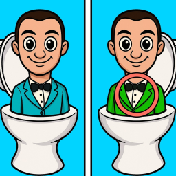 Find the Differences 🔍 Skibidi Toilet