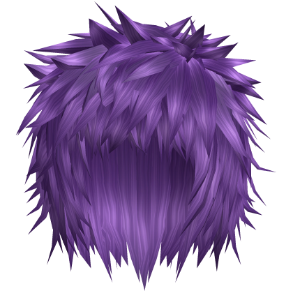 Purple Scene Messy Spiky Emo Boy Hair