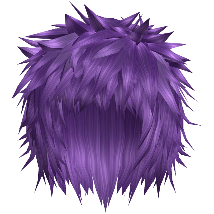 Purple Scene Messy Spiky Emo Boy Hair