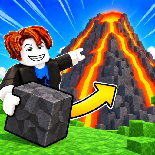 Build a Volcano 🌋 Roblox game