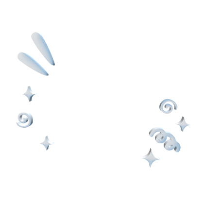 Light Blue Cutesy Face Confetti Aura Roblox item