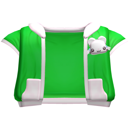 ♡ kawaii bijou hamster green tracksuit jacket 