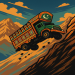 Deadly Pakistan Truck Driving
