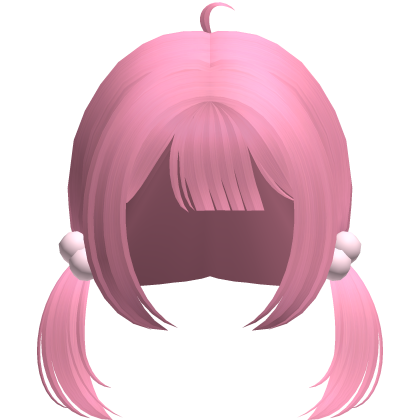 pink cutecore mini twin tail pigtails