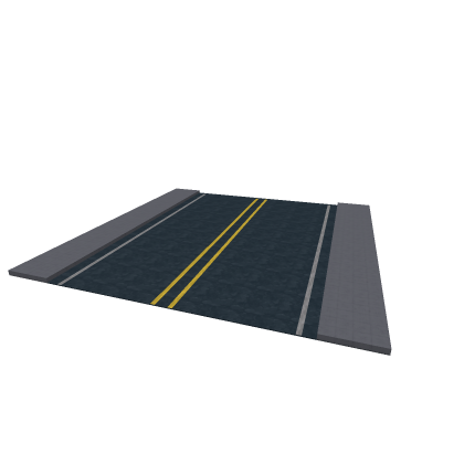 low poly road