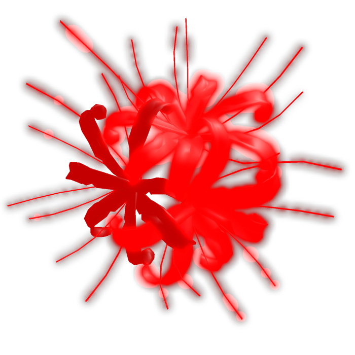 Lycoris Japanese | Spider Lily | Emission Glowing