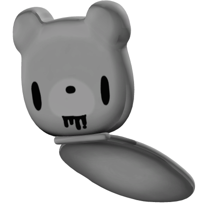 Grey Gloomy Bear Flip Phone Right Roblox item