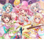 Le groupe des filles heureuses