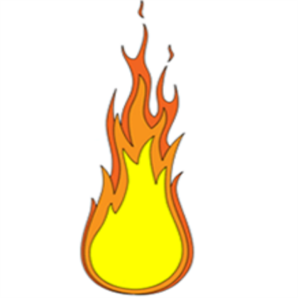 cartoon fire Roblox decal