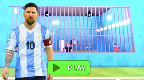 ⚽️MESSI PRISON RUN!