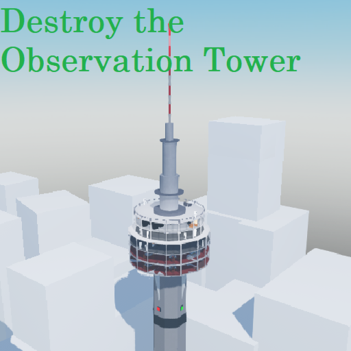 Destroy the Observation Tower  official Roblox game thumbnail