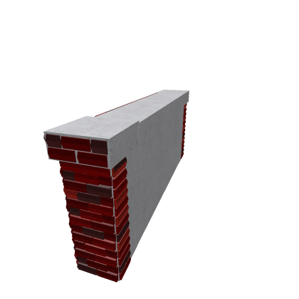 brick wall.