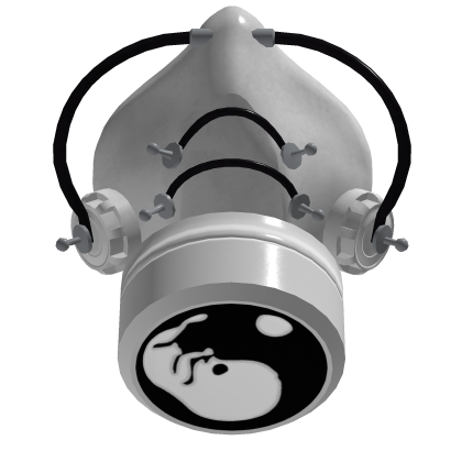 FOTUS ҂ GAS MASK [white/black]