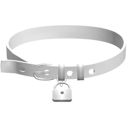 ♡꒱ 3.0 cute sweet collar with locket in white