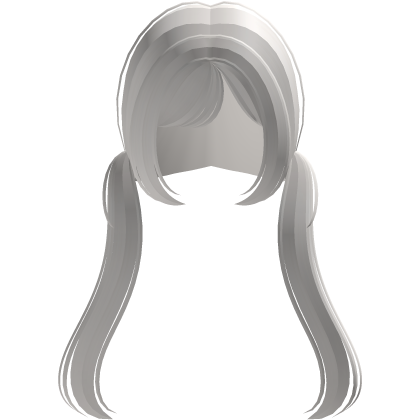 𑣲 cute white pigtails 