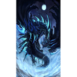 The ice blue moon