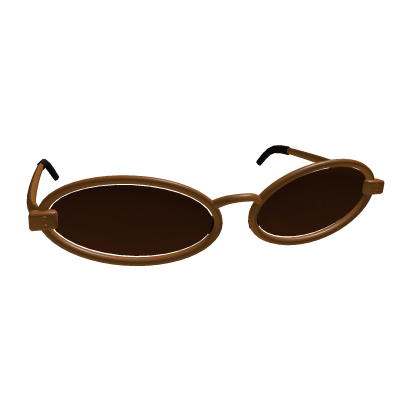 Vale Sculpted Glasses - Antique Gold & Amber