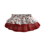 Cottage red floral skirt 3.0