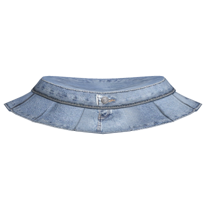 [Blush Fashion] Light Denim Mini Skirt thumbnail