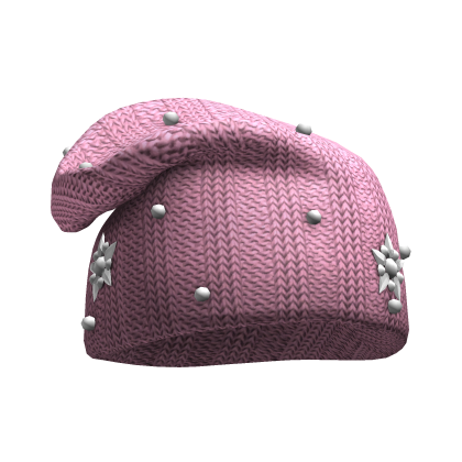 Folded Over Rhinestone Beanie Roblox item