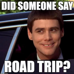 go to a road trip hehe